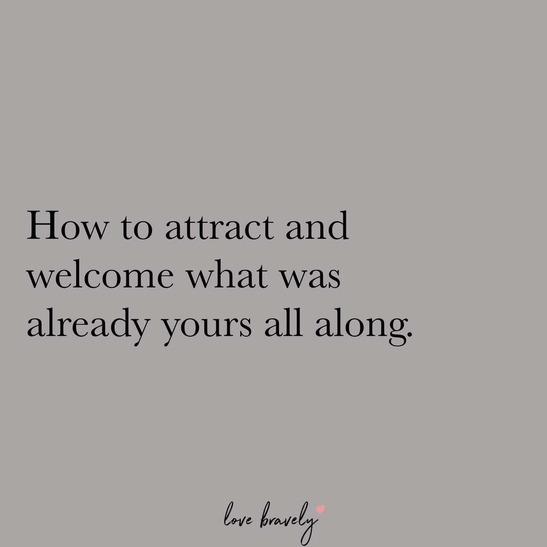 Mastering Abundance